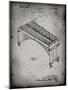 PP967-Faded Grey Musser Marimba Patent Poster-Cole Borders-Mounted Giclee Print