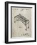 PP967-Sandstone Musser Marimba Patent Poster-Cole Borders-Framed Giclee Print