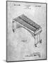 PP967-Slate Musser Marimba Patent Poster-Cole Borders-Mounted Giclee Print