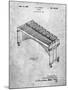 PP967-Slate Musser Marimba Patent Poster-Cole Borders-Mounted Giclee Print