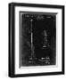 PP970-Black Grunge Night Stick Patent Poster-Cole Borders-Framed Giclee Print