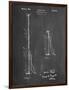 PP970-Chalkboard Night Stick Patent Poster-Cole Borders-Framed Premium Giclee Print