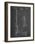 PP970-Chalkboard Night Stick Patent Poster-Cole Borders-Framed Giclee Print