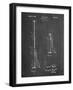 PP970-Chalkboard Night Stick Patent Poster-Cole Borders-Framed Giclee Print