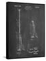 PP970-Chalkboard Night Stick Patent Poster-Cole Borders-Framed Stretched Canvas