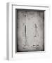 PP970-Faded Grey Night Stick Patent Poster-Cole Borders-Framed Giclee Print