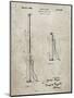 PP970-Sandstone Night Stick Patent Poster-Cole Borders-Mounted Giclee Print