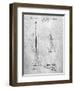 PP970-Slate Night Stick Patent Poster-Cole Borders-Framed Giclee Print
