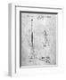 PP970-Slate Night Stick Patent Poster-Cole Borders-Framed Giclee Print