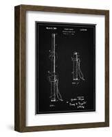 PP970-Vintage Black Night Stick Patent Poster-Cole Borders-Framed Giclee Print