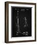 PP970-Vintage Black Night Stick Patent Poster-Cole Borders-Framed Giclee Print