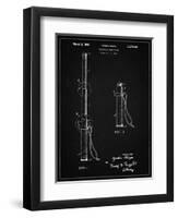 PP970-Vintage Black Night Stick Patent Poster-Cole Borders-Framed Giclee Print