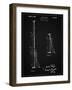 PP970-Vintage Black Night Stick Patent Poster-Cole Borders-Framed Giclee Print