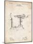 PP974-Vintage Parchment Ophthalmoscope Patent-Cole Borders-Mounted Giclee Print