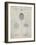 PP975-Antique Grid Parchment Ophthalmoscope Patent Poster-Cole Borders-Framed Giclee Print