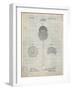 PP975-Antique Grid Parchment Ophthalmoscope Patent Poster-Cole Borders-Framed Giclee Print