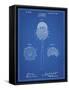 PP975-Blueprint Ophthalmoscope Patent Poster-Cole Borders-Framed Stretched Canvas