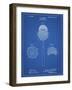 PP975-Blueprint Ophthalmoscope Patent Poster-Cole Borders-Framed Giclee Print