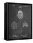 PP975-Chalkboard Ophthalmoscope Patent Poster-Cole Borders-Framed Stretched Canvas