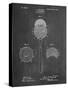 PP975-Chalkboard Ophthalmoscope Patent Poster-Cole Borders-Stretched Canvas