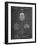 PP975-Chalkboard Ophthalmoscope Patent Poster-Cole Borders-Framed Giclee Print