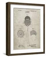 PP975-Sandstone Ophthalmoscope Patent Poster-Cole Borders-Framed Giclee Print