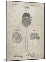 PP975-Sandstone Ophthalmoscope Patent Poster-Cole Borders-Mounted Giclee Print