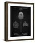 PP975-Vintage Black Ophthalmoscope Patent Poster-Cole Borders-Framed Giclee Print
