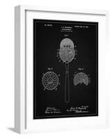 PP975-Vintage Black Ophthalmoscope Patent Poster-Cole Borders-Framed Giclee Print