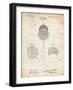 PP975-Vintage Parchment Ophthalmoscope Patent Poster-Cole Borders-Framed Giclee Print
