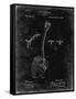 PP976-Black Grunge Original Shovel Patent 1885 Patent Poster-Cole Borders-Framed Stretched Canvas