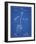 PP976-Blueprint Original Shovel Patent 1885 Patent Poster-Cole Borders-Framed Giclee Print