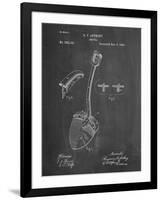 PP976-Chalkboard Original Shovel Patent 1885 Patent Poster-Cole Borders-Framed Giclee Print