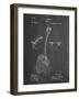 PP976-Chalkboard Original Shovel Patent 1885 Patent Poster-Cole Borders-Framed Giclee Print