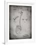 PP976-Faded Grey Original Shovel Patent 1885 Patent Poster-Cole Borders-Framed Giclee Print