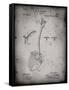 PP976-Faded Grey Original Shovel Patent 1885 Patent Poster-Cole Borders-Framed Stretched Canvas