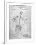 PP976-Slate Original Shovel Patent 1885 Patent Poster-Cole Borders-Framed Giclee Print