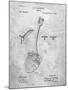 PP976-Slate Original Shovel Patent 1885 Patent Poster-Cole Borders-Mounted Giclee Print