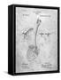 PP976-Slate Original Shovel Patent 1885 Patent Poster-Cole Borders-Framed Stretched Canvas