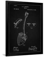 PP976-Vintage Black Original Shovel Patent 1885 Patent Poster-Cole Borders-Framed Premium Giclee Print