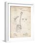 PP976-Vintage Parchment Original Shovel Patent 1885 Patent Poster-Cole Borders-Framed Giclee Print