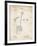 PP976-Vintage Parchment Original Shovel Patent 1885 Patent Poster-Cole Borders-Framed Giclee Print