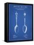 PP977-Blueprint Osiris Sterling Flatware Spoon Patent Poster-Cole Borders-Framed Stretched Canvas