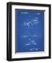 PP983-Blueprint Paper Airplane Patent Poster-Cole Borders-Framed Giclee Print