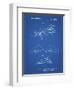 PP983-Blueprint Paper Airplane Patent Poster-Cole Borders-Framed Giclee Print