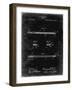 PP984-Black Grunge Pencil Patent Poster-Cole Borders-Framed Giclee Print