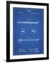 PP984-Blueprint Pencil Patent Poster-Cole Borders-Framed Giclee Print