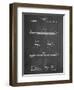 PP984-Chalkboard Pencil Patent Poster-Cole Borders-Framed Giclee Print