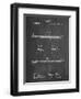 PP984-Chalkboard Pencil Patent Poster-Cole Borders-Framed Giclee Print