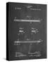 PP984-Chalkboard Pencil Patent Poster-Cole Borders-Stretched Canvas